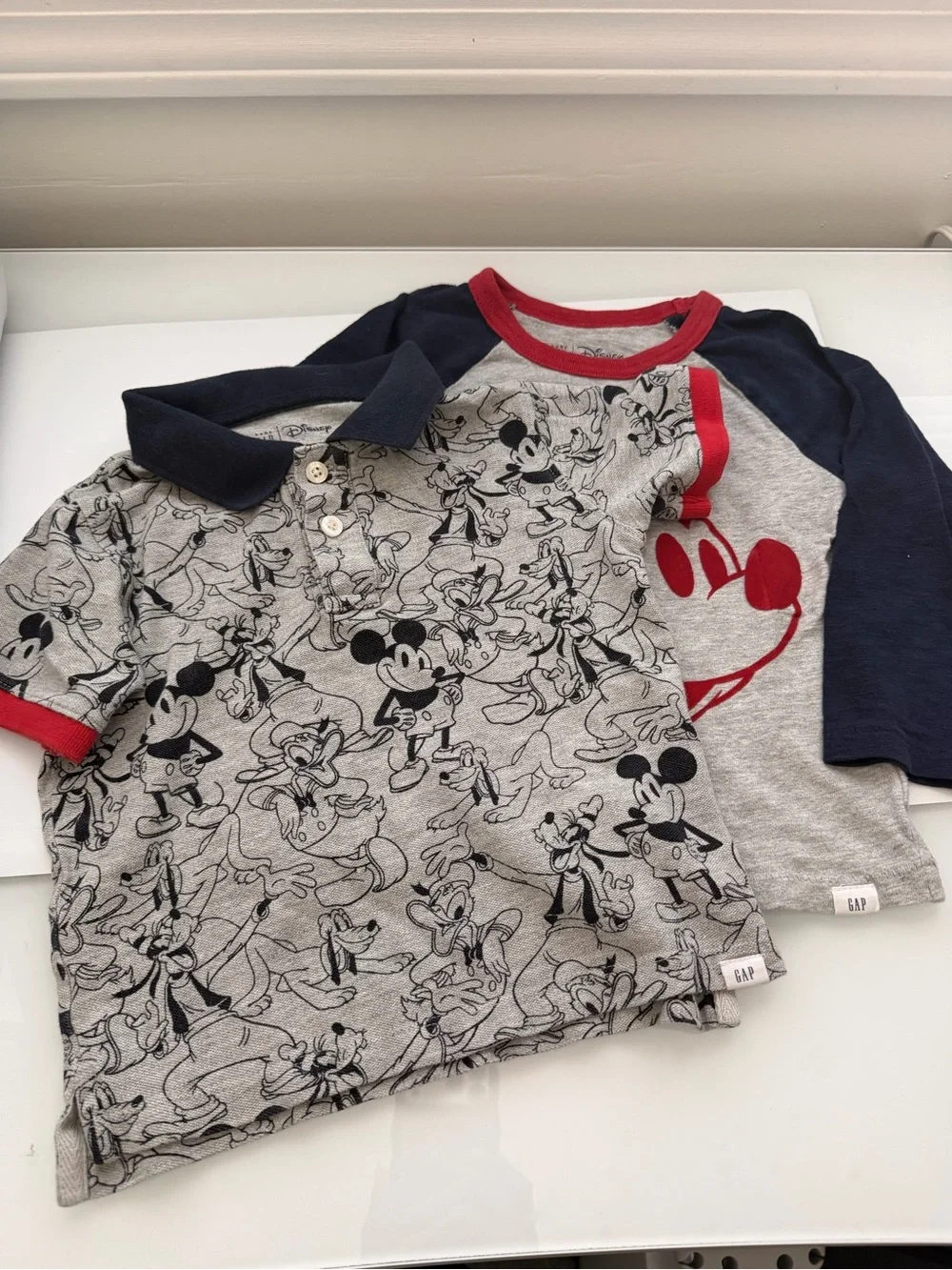 Toddler Gap Mickey Shirts and Hat